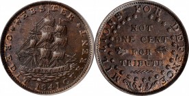 Hard Times Tokens

Lot of (3) Hard Times Tokens. Copper. Plain Edge. (ANACS).

Included are: 1841 Daniel Webster, HT-16, Low-58, DeWitt-CE 1838-8,...