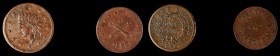 Patriotic Civil War Tokens

Lot of (2) 1863 Patriotic Civil War Tokens. Rarity-5. Copper. Plain Edge. About Uncirculated.

Included are: Indian He...