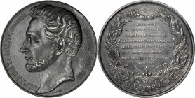 Civil War and Confederacy

"1863" (1864) Lieutenant General Thomas Jonathan "Stonewall" Jackson Medal. White Metal. 50 mm. By Armand Caque. About Un...