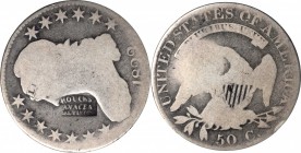 Counterstamps

Maryland--Baltimore. HOUCK'S / PANACEA / BALTIMORE on an 1822 Capped Bust half dollar. Brunk H-779, HT-141, Low-400. Host Coin Good....