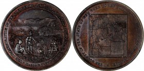 Americana - New York

"1794" (1894) Onondaga County, New York Centennial Medal. Bronze. 51 mm. MS-65 BN (NGC).

Obv: Inscription IN COMMEMORATION ...