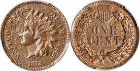 Indian Cent

1872 Indian Cent. Bold N. AU Details--Planchet Flaw (PCGS).

Although certified as "Planchet Flaw" by PCGS, we believe that this coin...