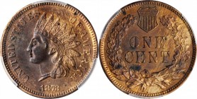 Indian Cent

1873 Indian Cent. Close 3. Snow-2, FS-102. Doubled Die Obverse. Unc Details--Environmental Damage (PCGS).

PCGS# 37501. NGC ID: 227X.