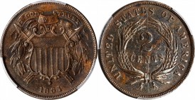Two-Cent Piece

1864 Two-Cent Piece. FS-401. Small Motto. EF Details--Graffiti (PCGS).

PCGS# 3579. NGC ID: 22N8.