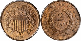 Two-Cent Piece

1865 Two-Cent Piece. Fancy 5. MS-64 BN (PCGS).

PCGS# 38256. NGC ID: 22NA.