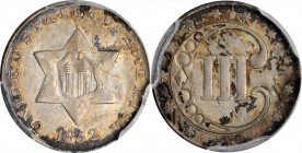 Silver Three-Cent Piece

1852 Silver Three-Cent Piece. MS-63 (PCGS).

PCGS# 3666. NGC ID: 22YZ.