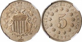 Shield Nickel

1872 Shield Nickel. AU-58 (NGC).

PCGS# 3799. NGC ID: 22P6.