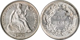Liberty Seated Half Dime

1872 Liberty Seated Half Dime. AU-58 (PCGS).

PCGS# 4400. NGC ID: 234X.