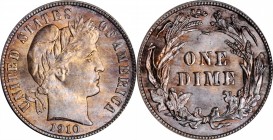 Barber Dime

1910 Barber Dime. MS-66 (PCGS). CAC.

PCGS# 4854. NGC ID: 23FF.