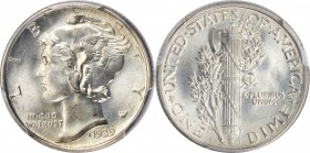 Mercury Dime

1939 Mercury Dime. MS-67 FB (PCGS).

PCGS# 5017. NGC ID: 23JR.