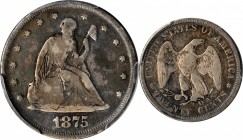 Twenty-Cent Piece

1875 Twenty-Cent Piece. BF-1. Rarity-1. VG-10 (PCGS).

PCGS# 5296. NGC ID: 23R5.