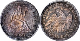 Liberty Seated Quarter

1870 Liberty Seated Quarter. Proof. Unc Details--Altered Surfaces (PCGS).

PCGS# 5569. NGC ID: 23X3.