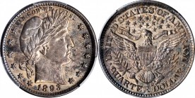 Barber Quarter

1893-O Barber Quarter. AU-58 (PCGS).

PCGS# 5605. NGC ID: 23XX.