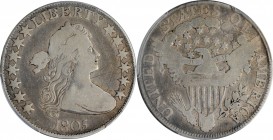 Draped Bust Half Dollar

1805 Draped Bust Half Dollar. O-107, T-7. Rarity-5. VG Details--Graffiti (PCGS).

PCGS# 6069. NGC ID: 24EG.