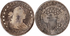 Draped Bust Half Dollar

1807 Draped Bust Half Dollar. O-101, T-7. Rarity-5. VG Details--Cleaned (PCGS).

PCGS# 6079. NGC ID: 24EM.

Acquired fr...