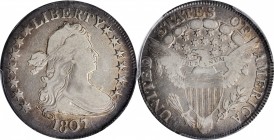 Draped Bust Half Dollar

1807 Draped Bust Half Dollar. O-103, T-11. Rarity-3. VG-10 (PCGS).

PCGS# 6079. NGC ID: 24EM.

From our (Stack's) Empir...