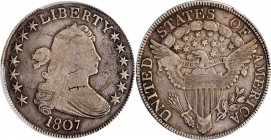 Draped Bust Half Dollar

1807 Draped Bust Half Dollar. O-104, T-9. Rarity-5-. VG Details--Corrosion Removed (PCGS).

PCGS# 6079. NGC ID: 24EM.

...