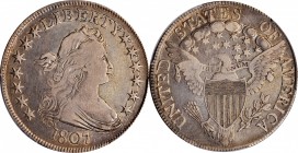 Draped Bust Half Dollar

1807 Draped Bust Half Dollar. O-110a, T-3. Rarity-2. Fine-12 (PCGS).

PCGS# 6079. NGC ID: 24EM.

From Superior's Father...
