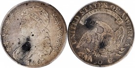 Capped Bust Half Dollar

1807 Capped Bust Half Dollar. O-114. Rarity-3. Large Stars. VG Details--Environmental Damage (PCGS).

PCGS# 6088.

From...