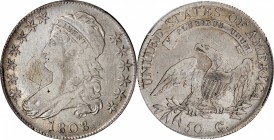 Capped Bust Half Dollar

1808/7 Capped Bust Half Dollar. O-101. Rarity-1. Fine Details--Tooled (PCGS).

PCGS# 6091. NGC ID: 24ER.

Acquired from...