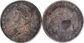 Capped Bust Half Dollar

1811/10 Capped Bust Half Dollar. O-101. Rarity-1. Punctuated Date 18.11. VF-20 (PCGS).

PCGS# 6099. NGC ID: 24EV.

From...