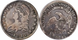 Capped Bust Half Dollar

1811 Capped Bust Half Dollar. O-112. Rarity-4-. Small 8. Fine-12 (PCGS).

PCGS# 6097.

From our Baltimore Auction of No...
