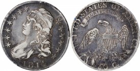 Capped Bust Half Dollar

1814 Capped Bust Half Dollar. O-105a. Rarity-4. Single Leaf Below Wing. VF Details--Scratch (PCGS).

PCGS# 6105. NGC ID: ...