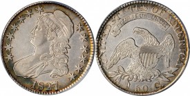 Capped Bust Half Dollar

1827/6 Capped Bust Half Dollar. O-101. Rarity-2. VF-30 (PCGS).

PCGS# 6147. NGC ID: 24FP.

Acquired from Stu Keen, Nove...