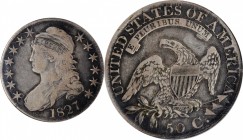 Capped Bust Half Dollar

1827 Capped Bust Half Dollar. O-146. Rarity-2. Curl Base 2. VF-20 (NGC).

PCGS# 39749. NGC ID: 24FN.