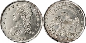 Capped Bust Half Dollar

1836 Capped Bust Half Dollar. Lettered Edge. O-113. Rarity-2. AU-55 (NGC).

PCGS# 6169. NGC ID: 24G2.