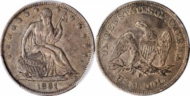 Liberty Seated Half Dollar

1861-O Liberty Seated Half Dollar. State of Louisiana Issue. W-3. Rarity-2. EF-40 (PCGS).

PCGS# 6303. NGC ID: 24J8.