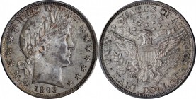 Barber Half Dollar

1893 Barber Half Dollar. AU Details--Altered Surfaces (PCGS).

PCGS# 6465. NGC ID: 24LK.