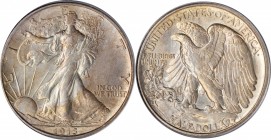 Walking Liberty Half Dollar

1918-S Walking Liberty Half Dollar. AU-58 (PCGS).

PCGS# 6576. NGC ID: 24PX.