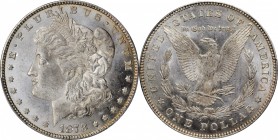 Morgan Silver Dollar

1878 Morgan Silver Dollar. 7/8 Tailfeathers. Strong. MS-63 (PCGS).

PCGS# 7078. NGC ID: 2TXZ.