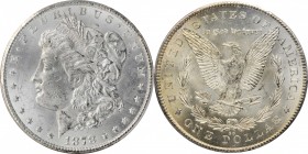 Morgan Silver Dollar

1878-CC Morgan Silver Dollar. MS-62 (PCGS).

PCGS# 7080. NGC ID: 253M.

Ex GSA.