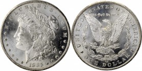 Morgan Silver Dollar

1885-CC Morgan Silver Dollar. MS-63 (PCGS).

PCGS# 7160. NGC ID: 254S.

Ex GSA.