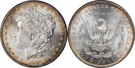 Morgan Silver Dollar

1889-S Redfield Morgan Silver Dollar. MS-63 (NGC).

Housed in a red Paramount International Coin Corp. Redfield Collection h...