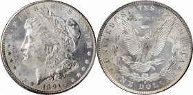 Morgan Silver Dollar

1891-S Morgan Silver Dollar. MS-64 (PCGS).

PCGS# 7210. NGC ID: 255K.
