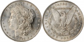 Morgan Silver Dollar

1892 Morgan Silver Dollar. MS-64 (PCGS).

PCGS# 7212. NGC ID: 255L.