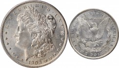 Morgan Silver Dollar

1903 Morgan Silver Dollar. MS-65 (PCGS).

PCGS# 7284. NGC ID: 256R.