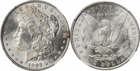 Morgan Silver Dollar

1903-O Morgan Silver Dollar. MS-63 (NGC).

PCGS# 7286. NGC ID: 256S.
