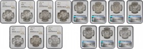 Morgan Silver Dollar

Lot of (7) Pre-1921 Morgan Silver Dollars. MS-64 (NGC).

Included are: 1879-S; 1880-S; 1883-O; 1886; 1888; 1888-O; and 1898.