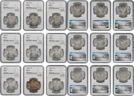 Morgan Silver Dollar

Lot of (9) Choice Mint State Morgan Silver Dollars. (NGC).

Unless otherwise stated, all examples are certified MS-64. Inclu...