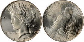 Peace Silver Dollar

1935 Peace Silver Dollar. MS-65 (PCGS). CAC.

PCGS# 7378.

From the Q. David Bowers Collection.