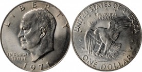 Eisenhower Dollar

Lot of (2) Certified Mint State 1971-D Eisenhower Dollars. FS-901. Friendly Eagle Variety.

Included are: MS-64 (PCGS); and MS-...