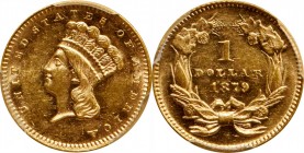Gold Dollar

1879 Gold Dollar. AU-58 (PCGS).

PCGS# 7580. NGC ID: 25DH.

From the Francesca Collection.