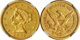 Liberty Head Quarter Eagle

1851-O Liberty Head Quarter Eagle. Winter-1. AU-55 (NGC). CAC.

PCGS# 7762. NGC ID: 25HP.