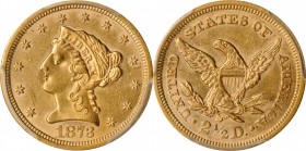 Liberty Head Quarter Eagle

1873-S Liberty Head Quarter Eagle. AU-55 (PCGS).

PCGS# 7820. NGC ID: 25KP.

From the Francesca Collection.