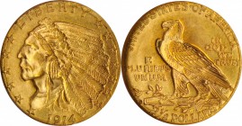 Indian Quarter Eagle

1914-D Indian Quarter Eagle. MS-63 (NGC).

PCGS# 7947. NGC ID: 2899.