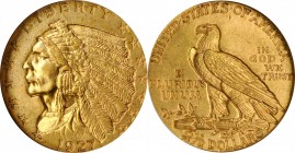 Indian Quarter Eagle

1927 Indian Quarter Eagle. MS-64 (NGC).

PCGS# 7951. NGC ID: 289D.